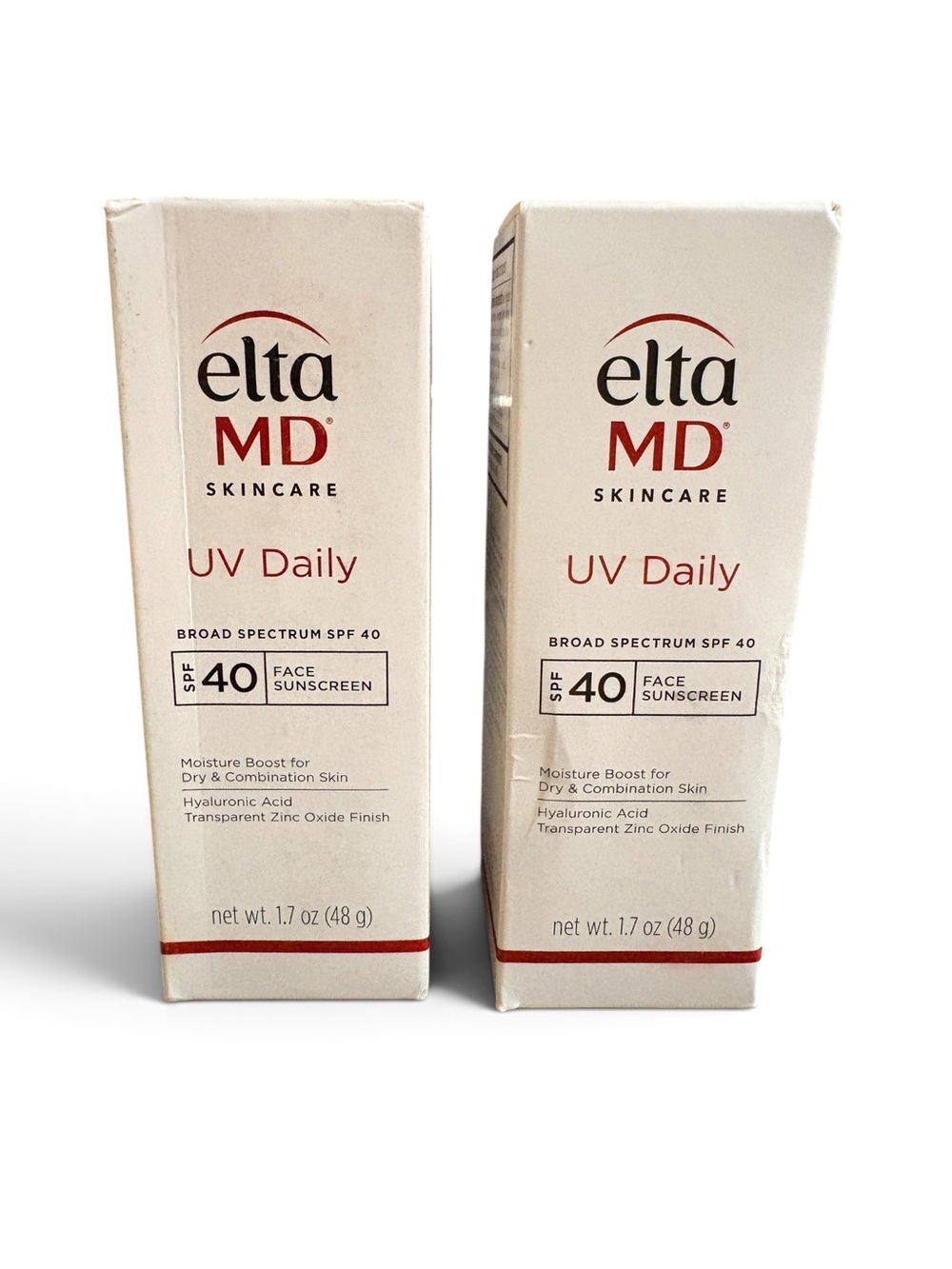 EltaMD UV Daily SPF 40 Face Sunscreen - Bundle of 2